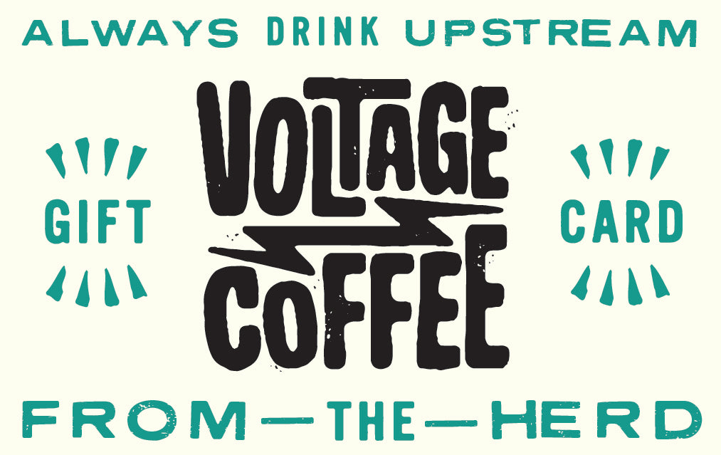 Voltage Coffee Project Gift Card