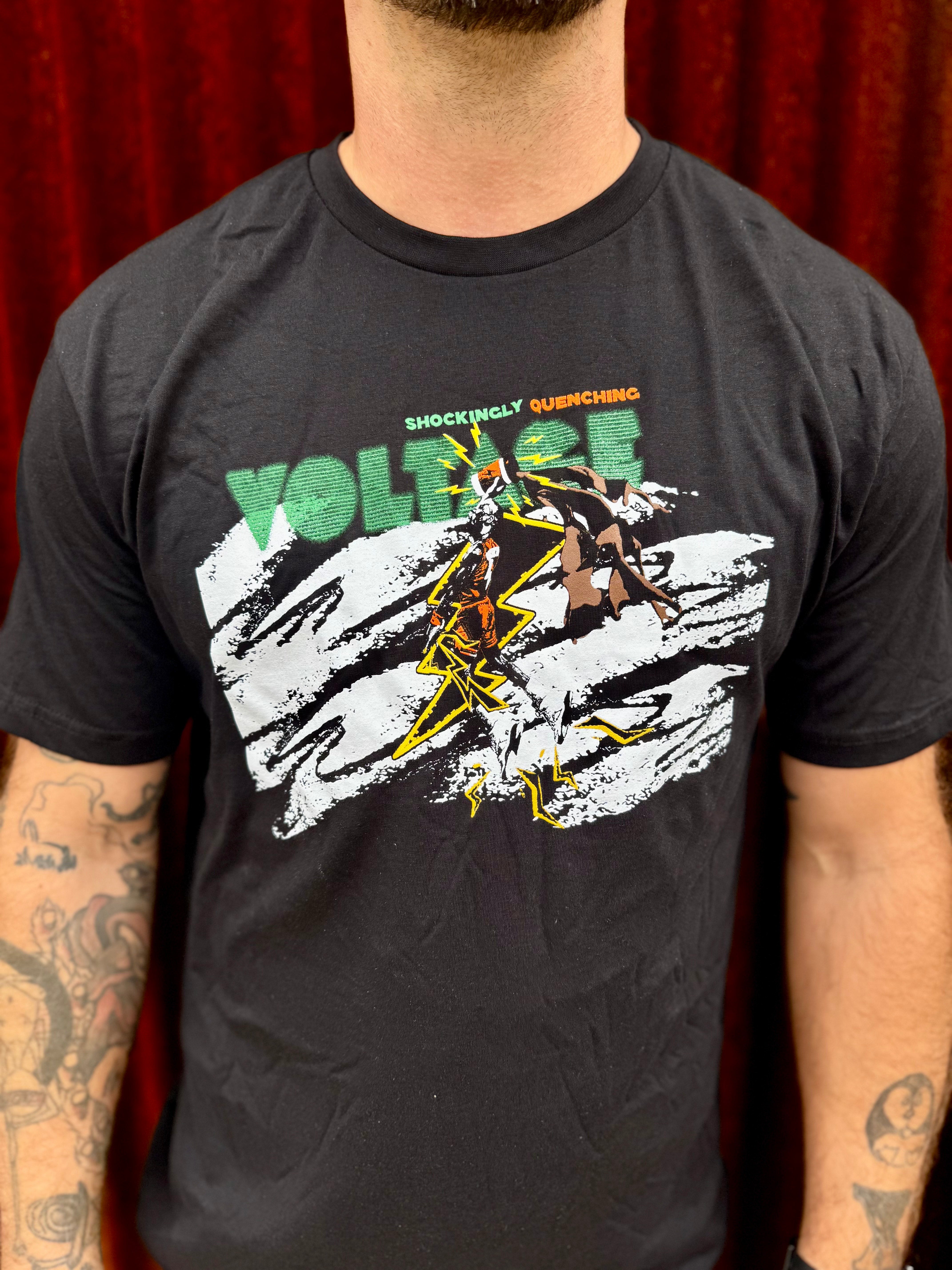 Black Jumping Man Tee