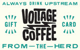 Voltage Coffee Project Gift Card